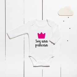 Cotton bodysuit - I´m a princess