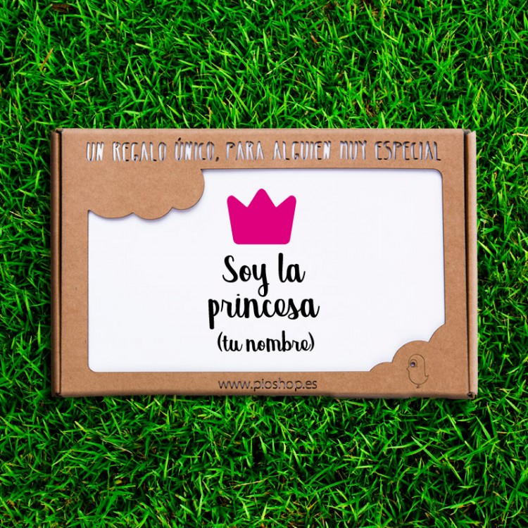 Primera puesta 4 pcs. - Soy la princesa (PERSONALIZABLE)