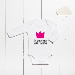 Cotton bodysuit - I´m a princess