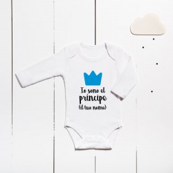 Body en coton - Je suis le prince (PERSONNALISABLE)