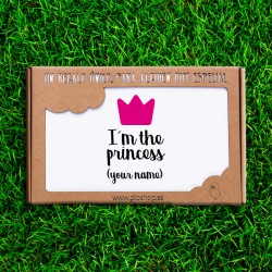 Newborn 4 pieces - I´m the princess (CUSTOMIZABLE)