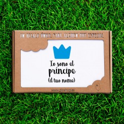 Newborn 4 pieces - I´m the prince (CUSTOMIZABLE)