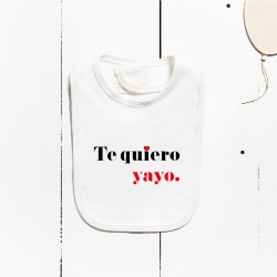 copy of Cotton bib - I´m the princess (CUSTOMIZABLE)