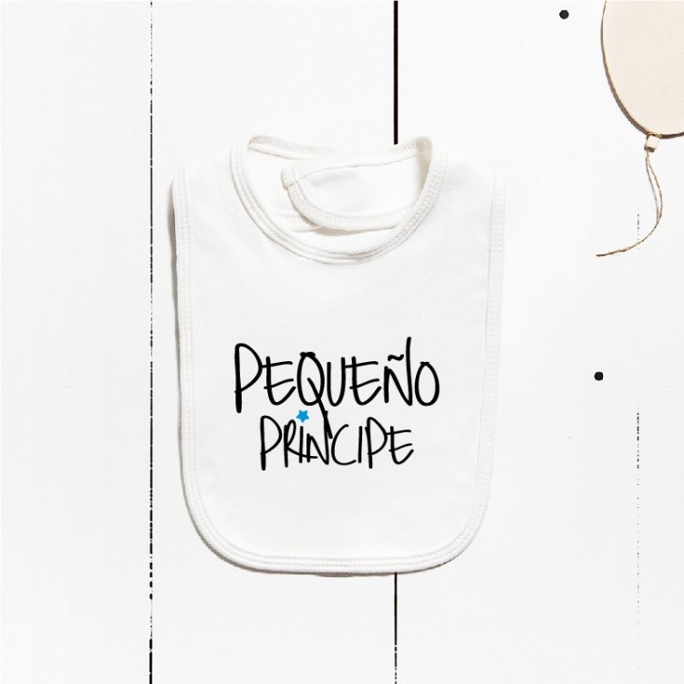 Babeiro algodón - Pequeno príncipe Babeiro algodón - Pequeno príncipe