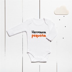 Body algodón - Hermano/a pequeño/a (PERSONALIZABLE)