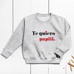 Sudadera Unisex Infantil - Te quiero (PERSONALIZABLE)