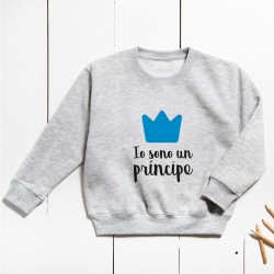 Sudadera Unisex Infantil - Soy un príncipe