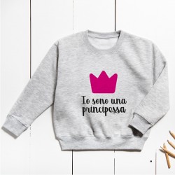 Sudadera Unisex Infantil - Soy una princesa