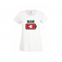 Camiseta mamá - Batería baja