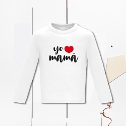 Camiseta algodón - Yo amo a... (PERSONALIZABLE)