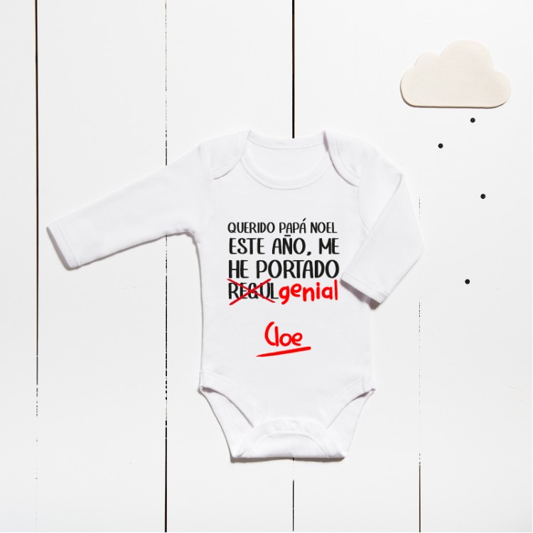 Body algodón - Querido Papá Noel (PERSONALIZABLE) Body algodón - Querido Papá Noel (PERSONALIZABLE)